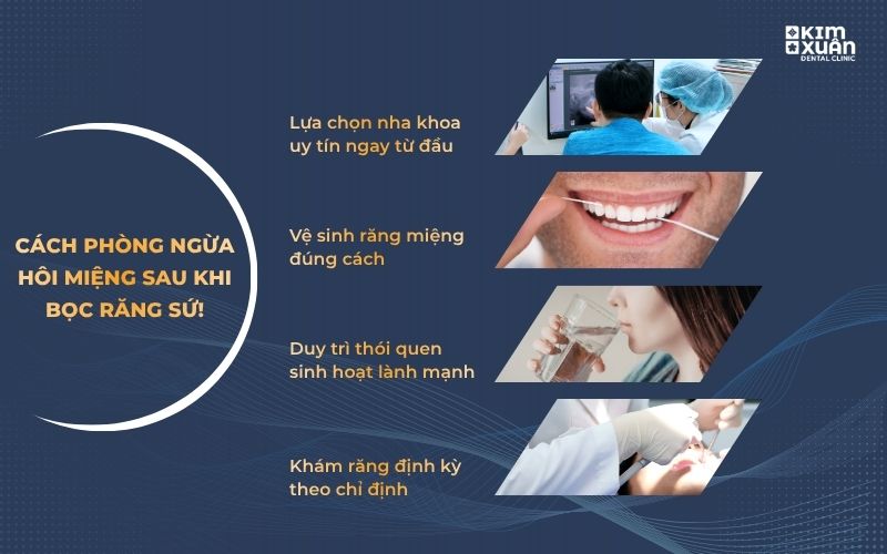 Cách Phòng Ngừa Hôi Miệng Sau Khi Bọc Răng Sứ