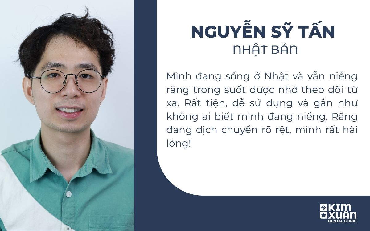 Khách Hàng Niềng Răng Máng Trong Suốt Invisalign Tại Nha Khoa Kim Xuân