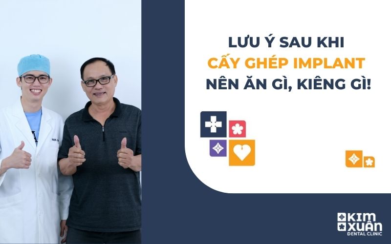 Lưu Ý Sau Khi Trồng Răng Implant