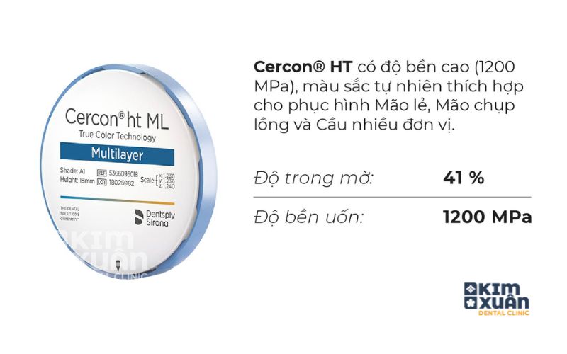 Răng Sứ Cercon HT Có Tốt Không
