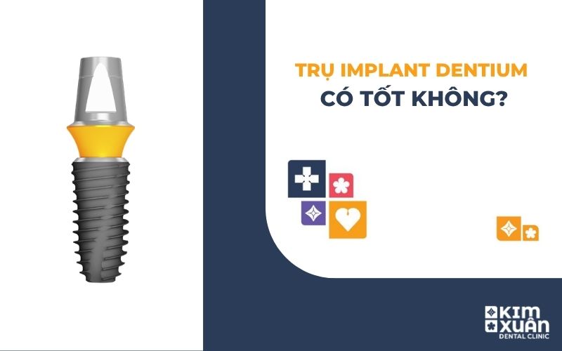 Hình ảnh trụ Implant Dentium